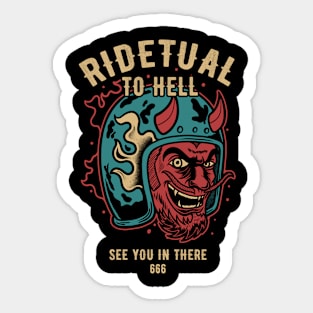 Ridetual Sticker